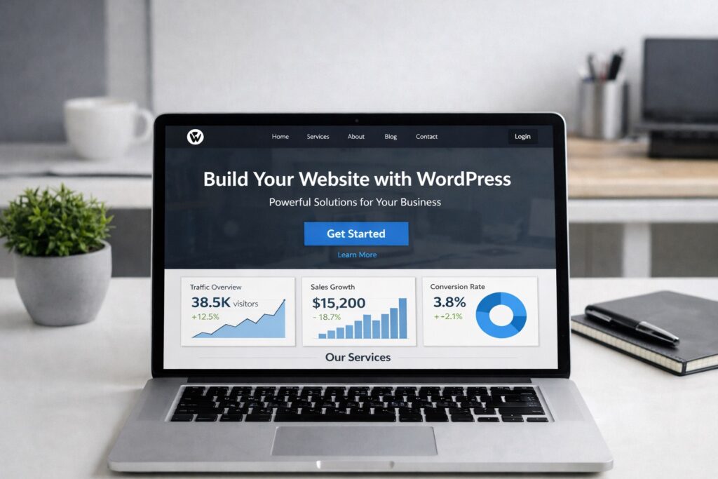 diseñar una web con wordpress